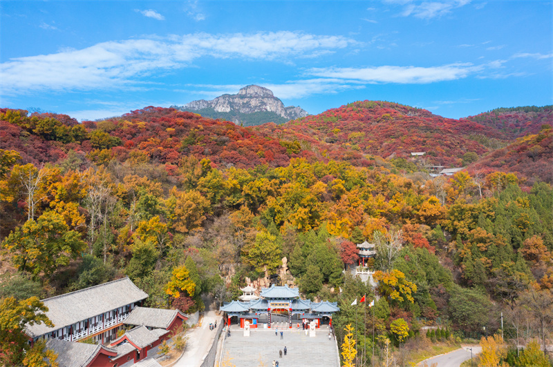 濟南蓮華山。劉永明攝