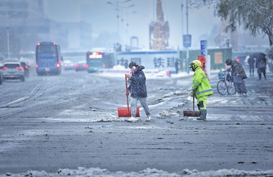 本周末濟(jì)南或迎極端強(qiáng)降雪 氣溫較常年同期明顯偏低